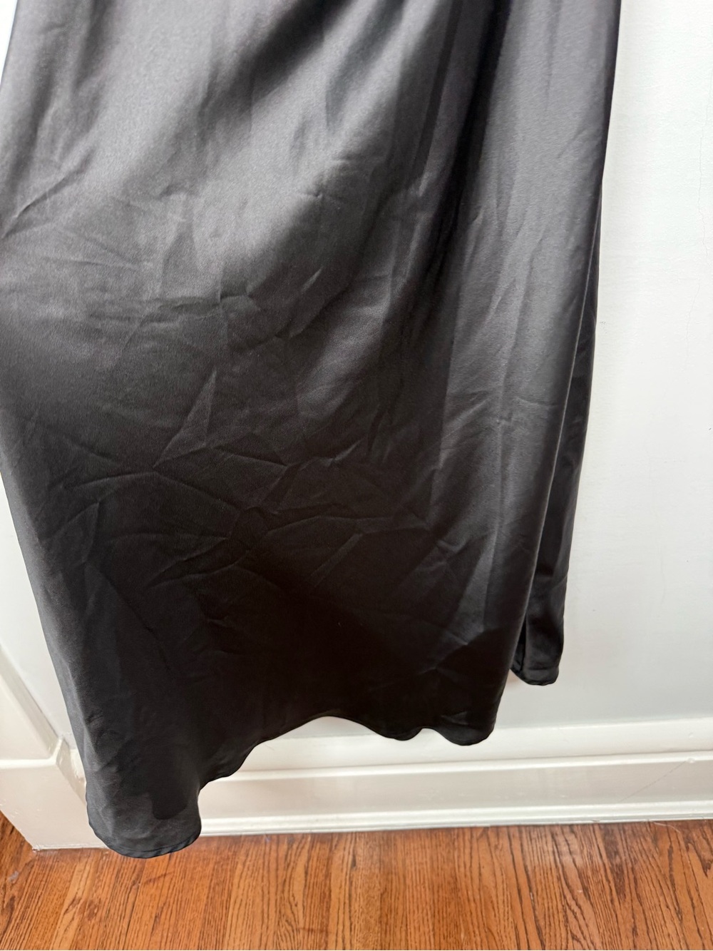 Show Me Your Mumu Jasmine Halter Maxi Dress Luxe Satin Size S Great Condition - Picture 7 of 12